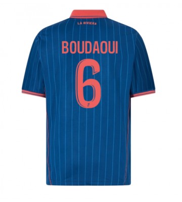 OGC Nice Hicham Boudaoui #6 Tredjetrøje 2025-26 Kortærmet